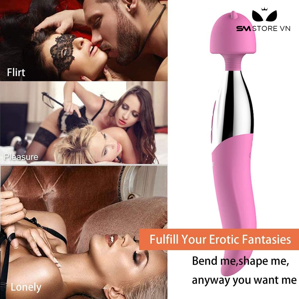 SMT1501 - Chày rung kết hợp với lưỡi có 10 chế độ kèm sưởi ấm