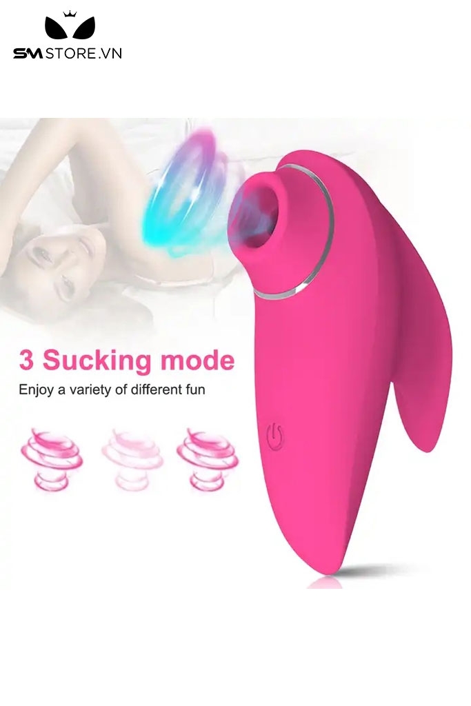 SMT770 - Máy hút âm đạo hình con cá heo có 3 chế độ dài 10cm