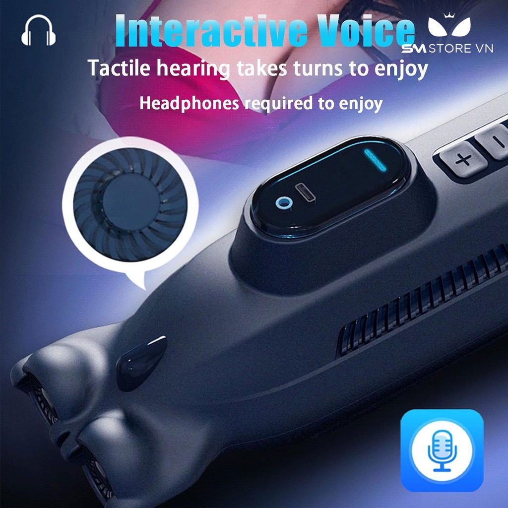 SMT321 - Cốc thủ dâm Leten tự động có 10 chế độ thụt kèm tai nghe