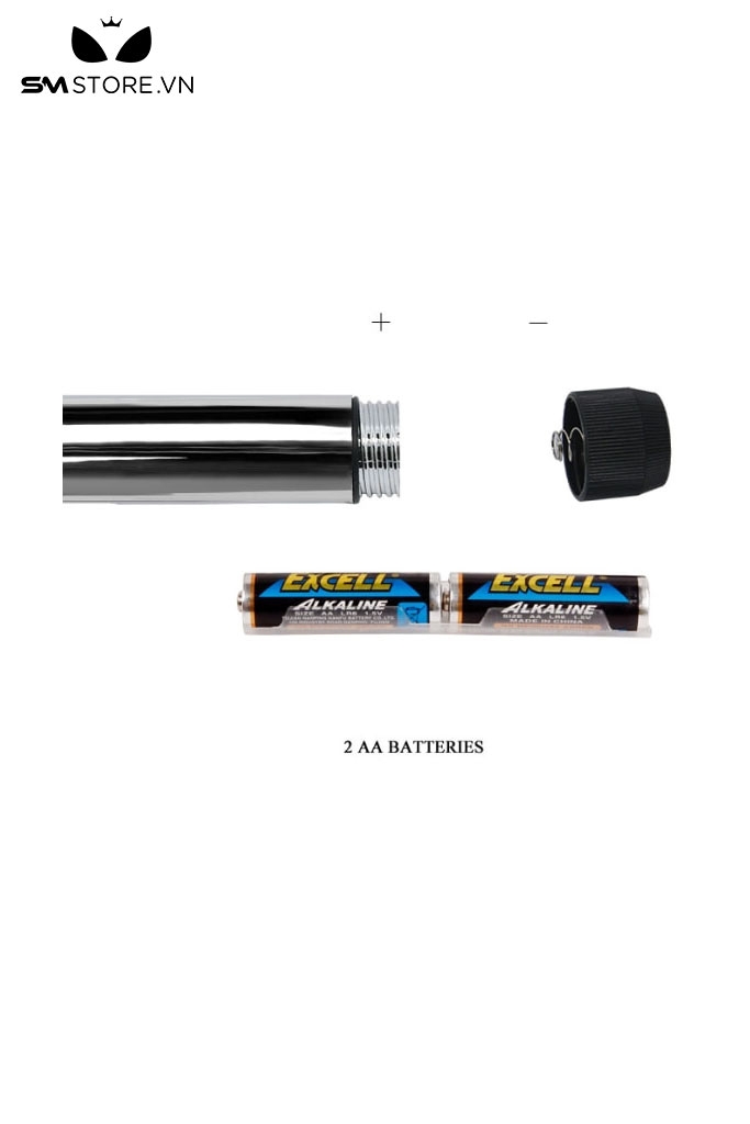 SMT1912 - Trứng rung đa chế độ mini điều khiển bằng nút bấm dài 17cm