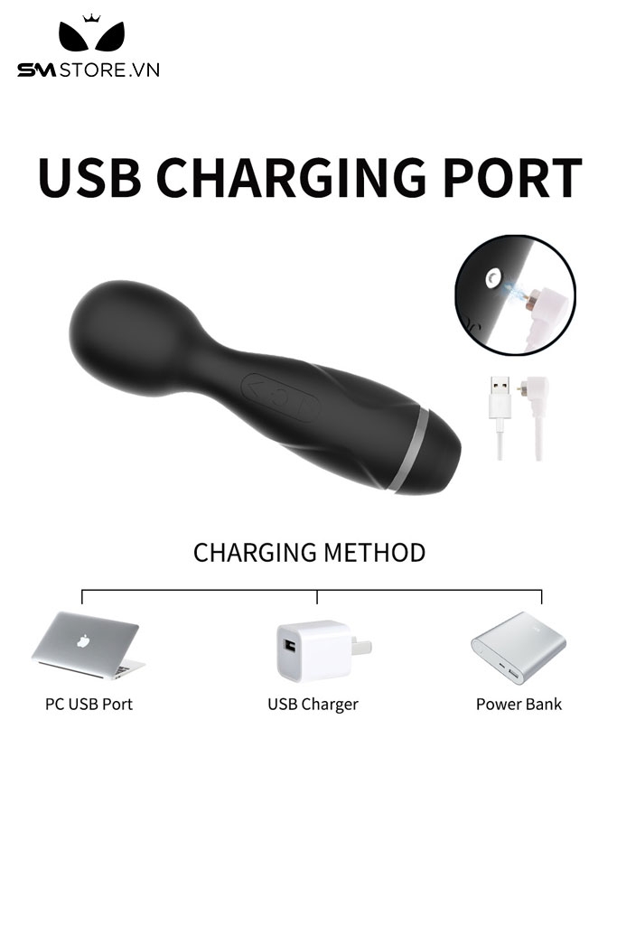 SMT2713 - Chày rung tình yêu có 10 chế độ rung và 5 tần số hút