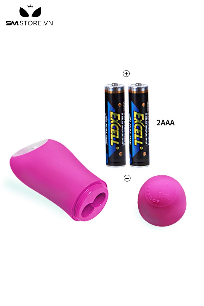 SMT2554 - Trứng rung cực mạnh có dây ngụy trang con thỏ dài 9cm