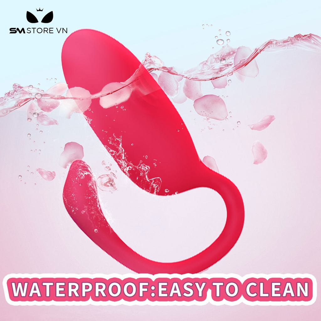 SMT1314 - Trứng rung silicon điều khiển từ xa ngụy trang con thiên nga