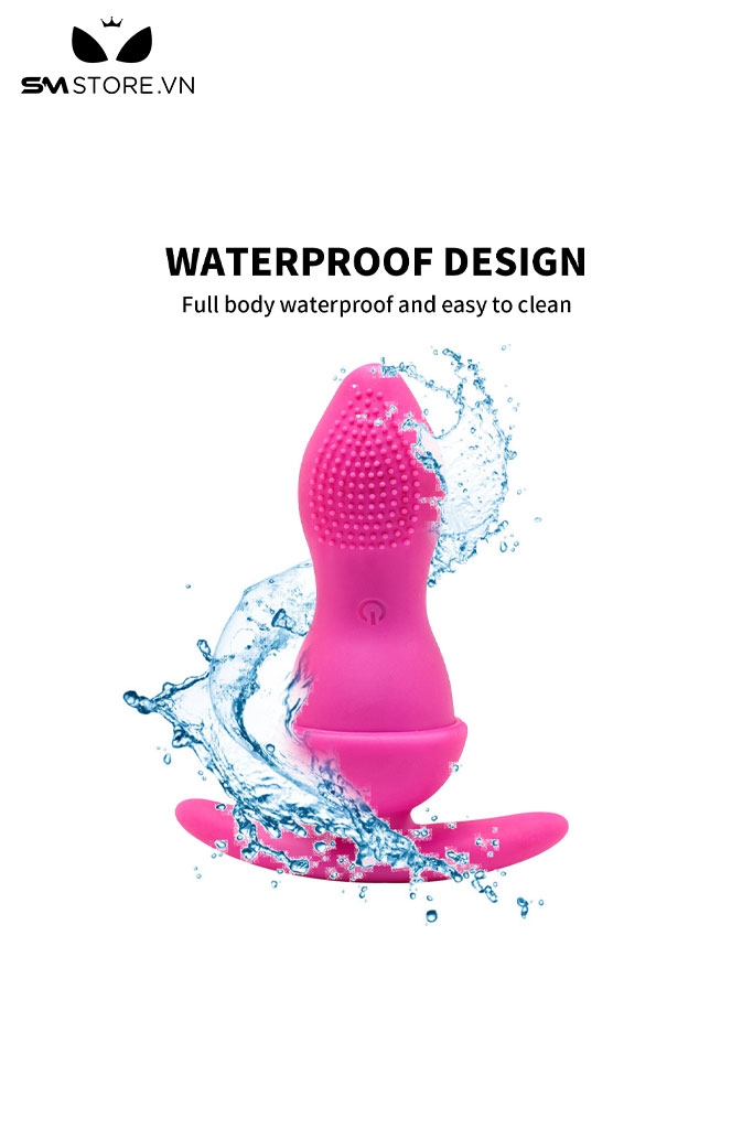 SMT1995 - Máy rung hậu môn có gai điều khiển từ xa dài 11cm