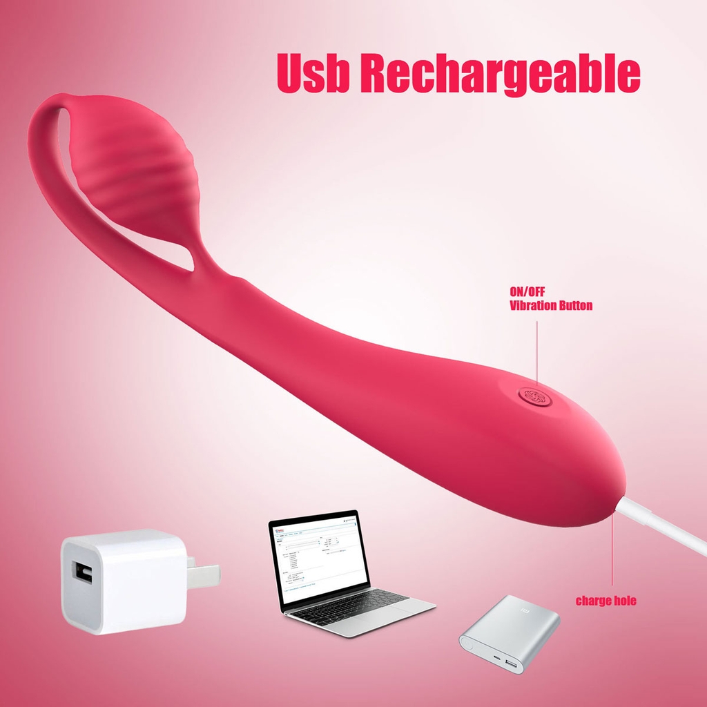 SMT2815 - Máy rung có quả treo và 12 chế độ dài 211mm sạc điện