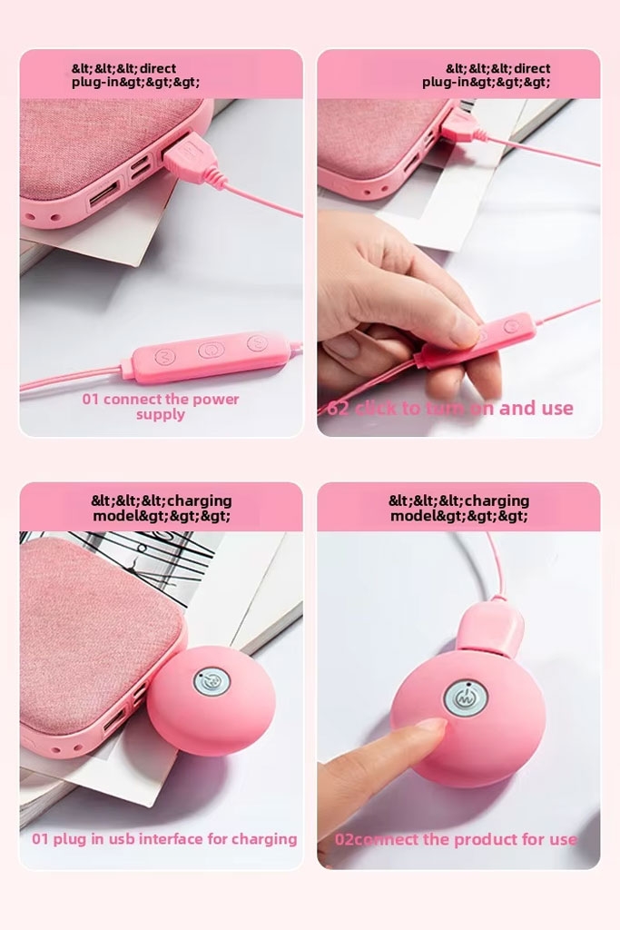 SMT1688 - Trứng rung 2 đầu silicon có 10 chế độ dài 64mm