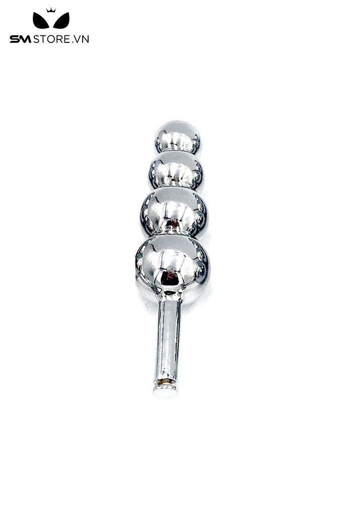 SMT2121 - Đai trinh tiết hồng hình trái tim có khóa kèm anal bead