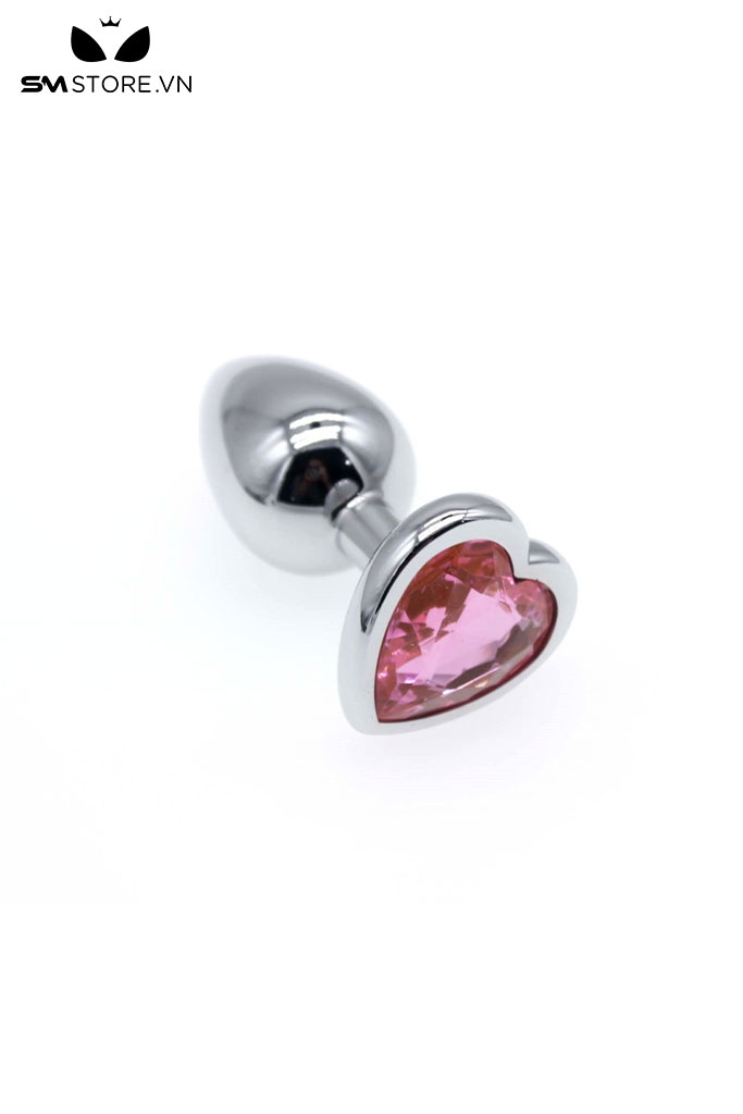 SMT087 - butt plug hình trái tim đủ 5 size phích cắm hình thoi