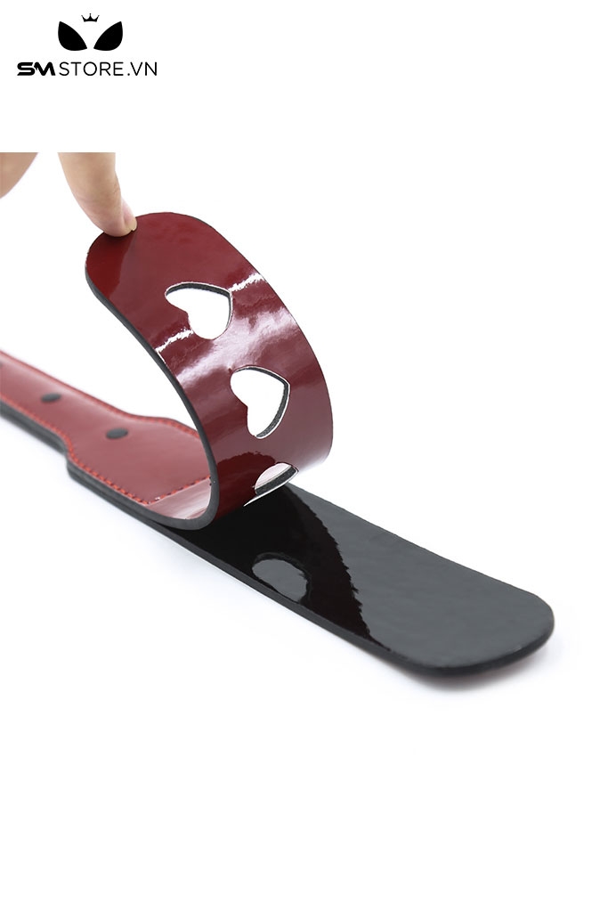 SMT256 - Roi tình yêu paddle da bóng thiết kế 2 lớp màu nâu
