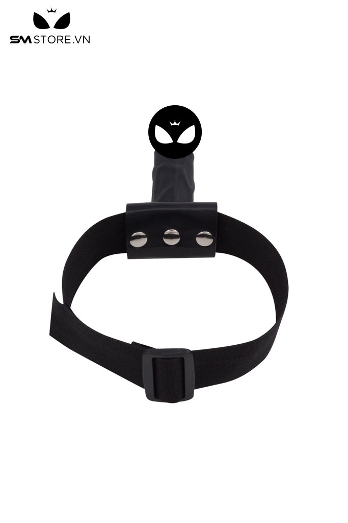 SMT1617 - Đồ chơi bịt miệng penis gag dương vật giả silicon dài 18cm
