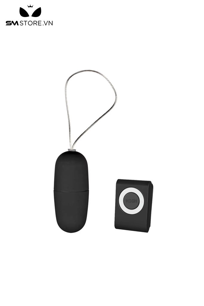 SMT1937 - Trứng rung mini nhựa không dây điều khiển từ xa dài 7.5cm