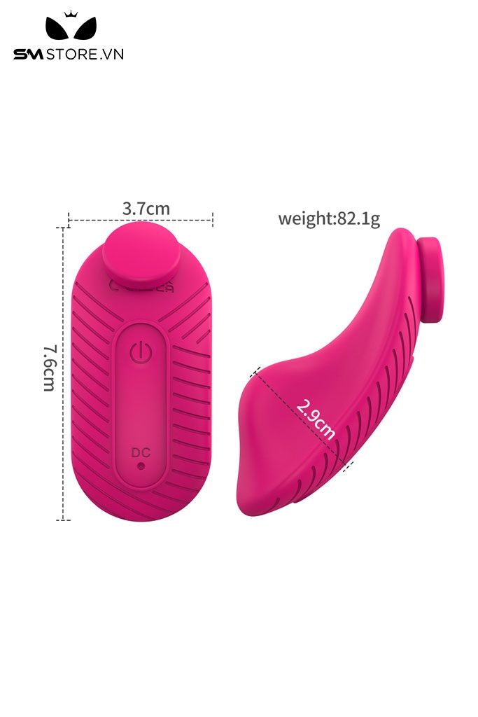 SMT2221 - Quần lót rung 9 chế độ điều khiển xa dài 7.6cm sạc điện