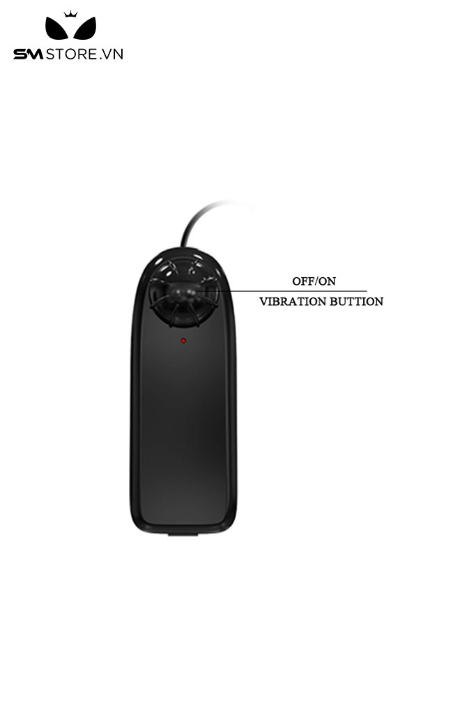 SMT3074 - Dương vật giả điều khiển có dây đế dính tường dài 175mm