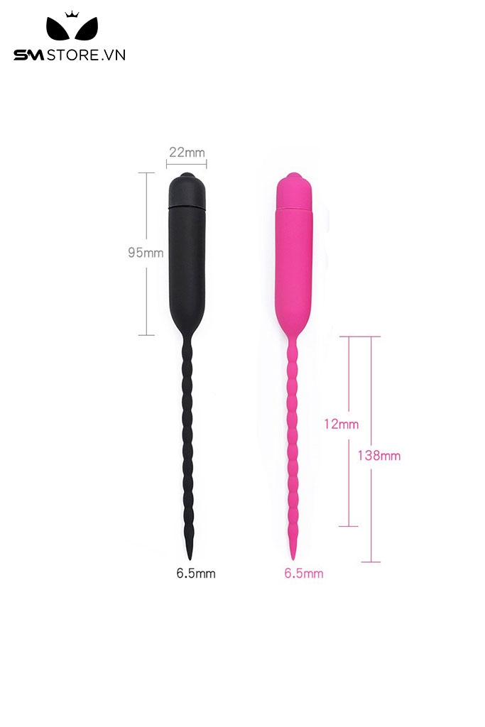 SMT776 - Souding que rung niệu đạo silicon dạng xoắn đường kính 6.5mm