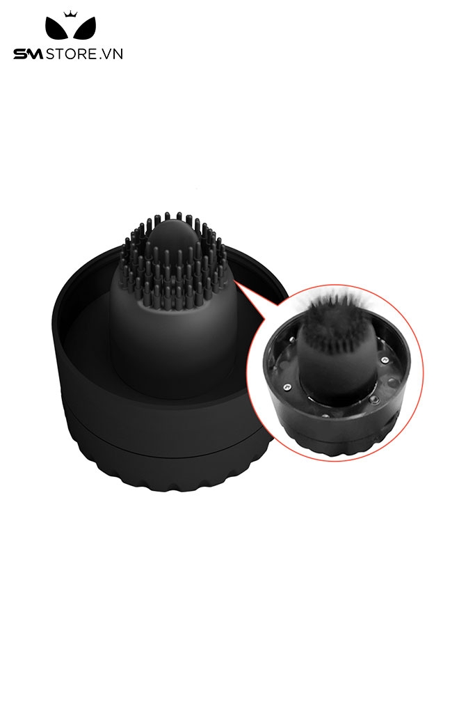 SMT1458 - Cốc thủ dâm silicon âm đạo giả có lưỡi liếm kích thích