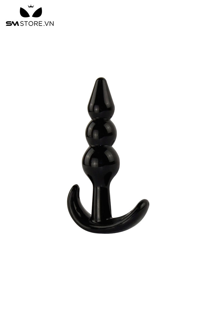 SMT1005 - Butt plug phích cắm hậu môn 3 tầng silicon dài 93mm