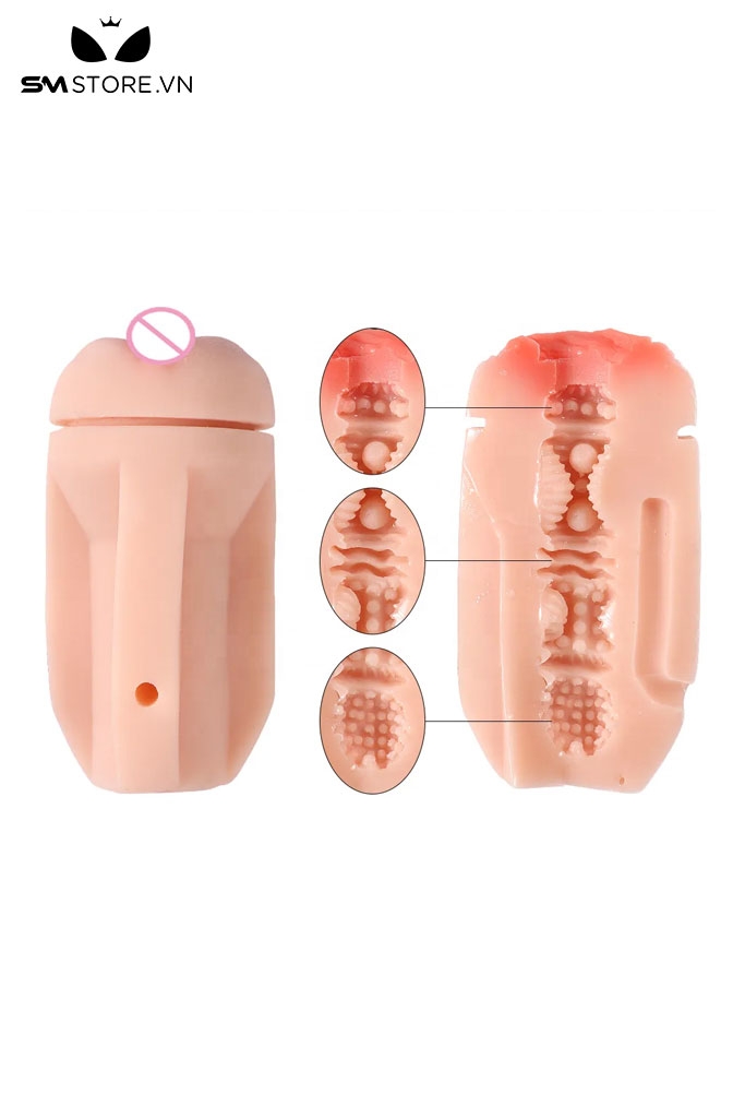 SMT1542 - Cốc thủ dâm ngụy trang chai bia có 10 tần số rung