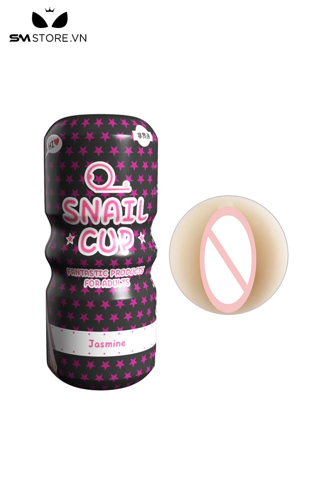 SMT164 - Cốc thủ dâm anime snail cup silicon mềm dẻo dài 17cm