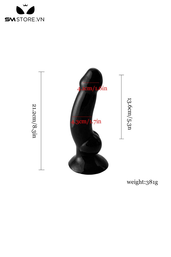 SMT2439 - Dương vật giả có bìu chất liệu silicon mềm có 3 size