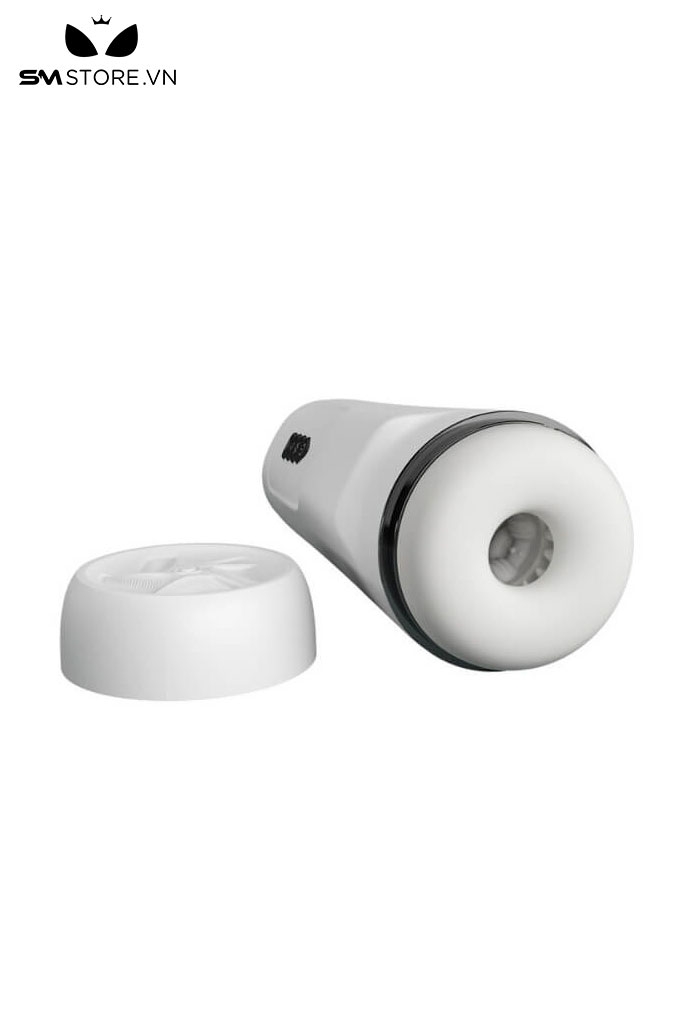 SMT1455 - Cốc thủ dâm rung tự động có gân nổi ôm sát và âm thanh