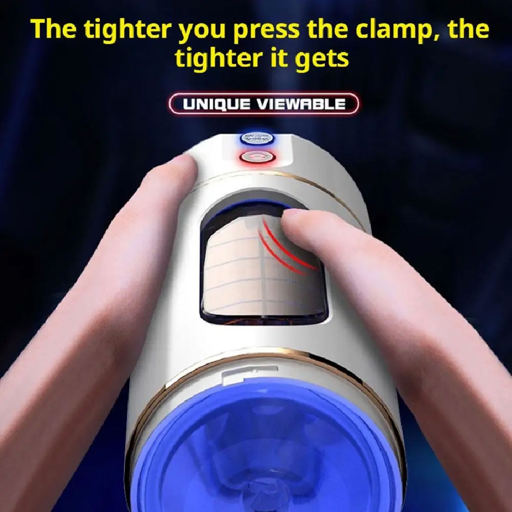 SMT2745 - Cốc thủ dâm có rung và tương tác bằng giọng nói dài 20.5cm