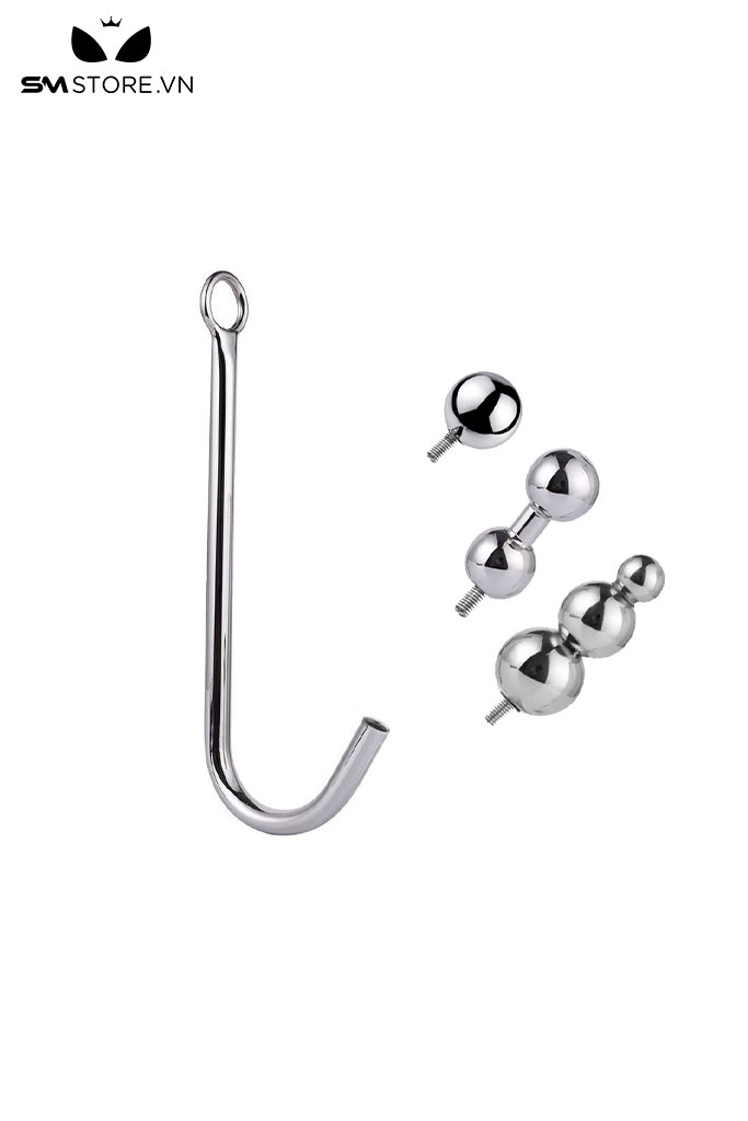 SMT450 - Bộ 3 Anal hook  gắn bi tháo rời chất liệu kim loại dài 318mm