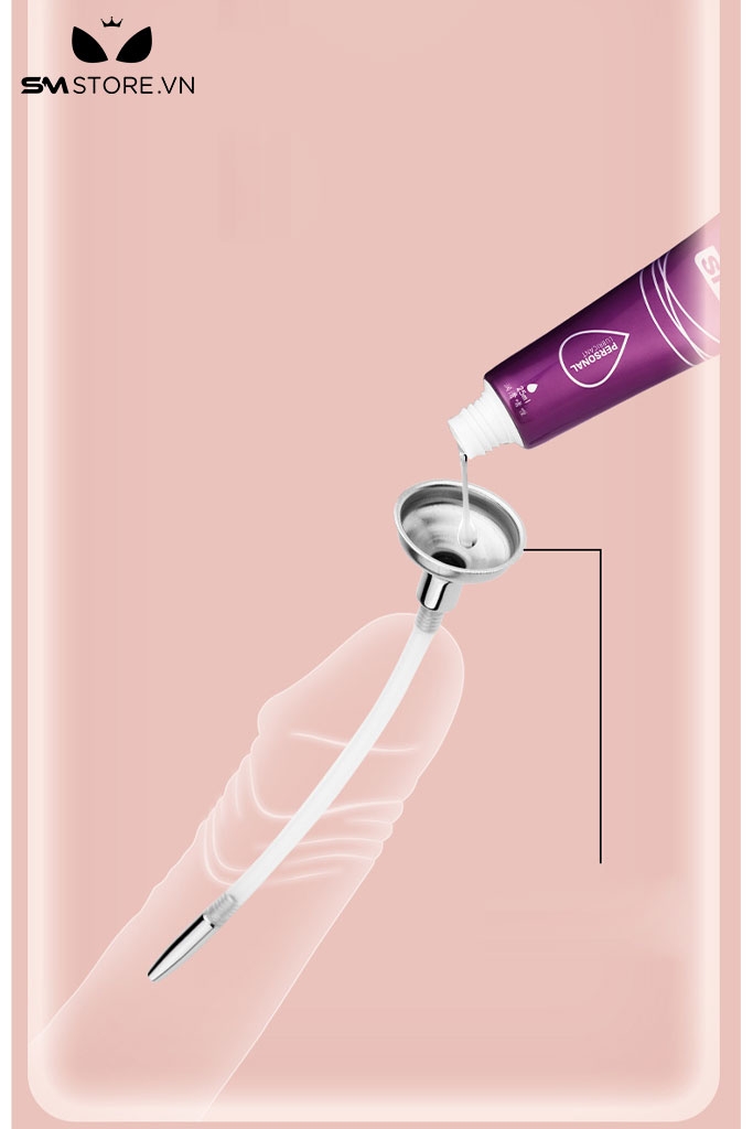 SMT2208 - Ống niệu đạo trong suốt silicon mềm dẻo dài 20cm