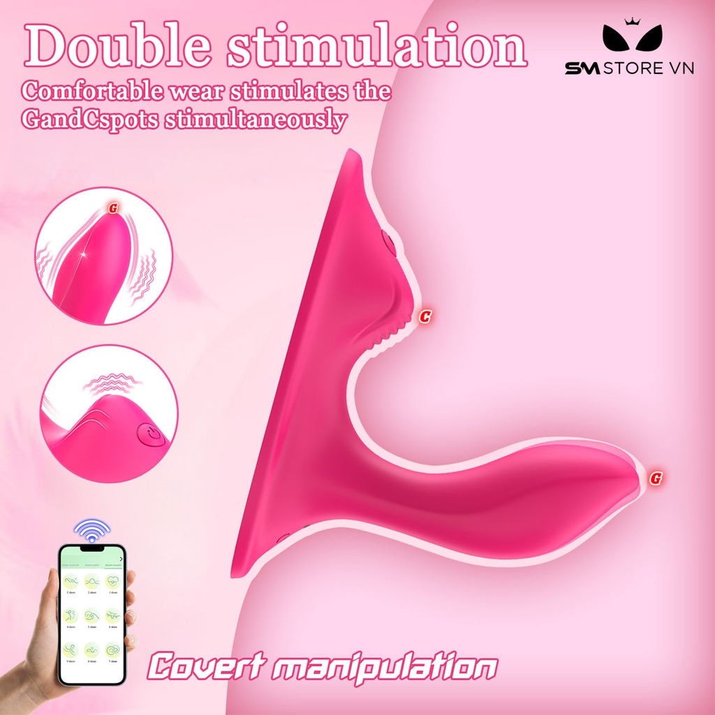 SMT2497 - Máy rung có 10 tần số có đệm rung kép dài 9.5cm