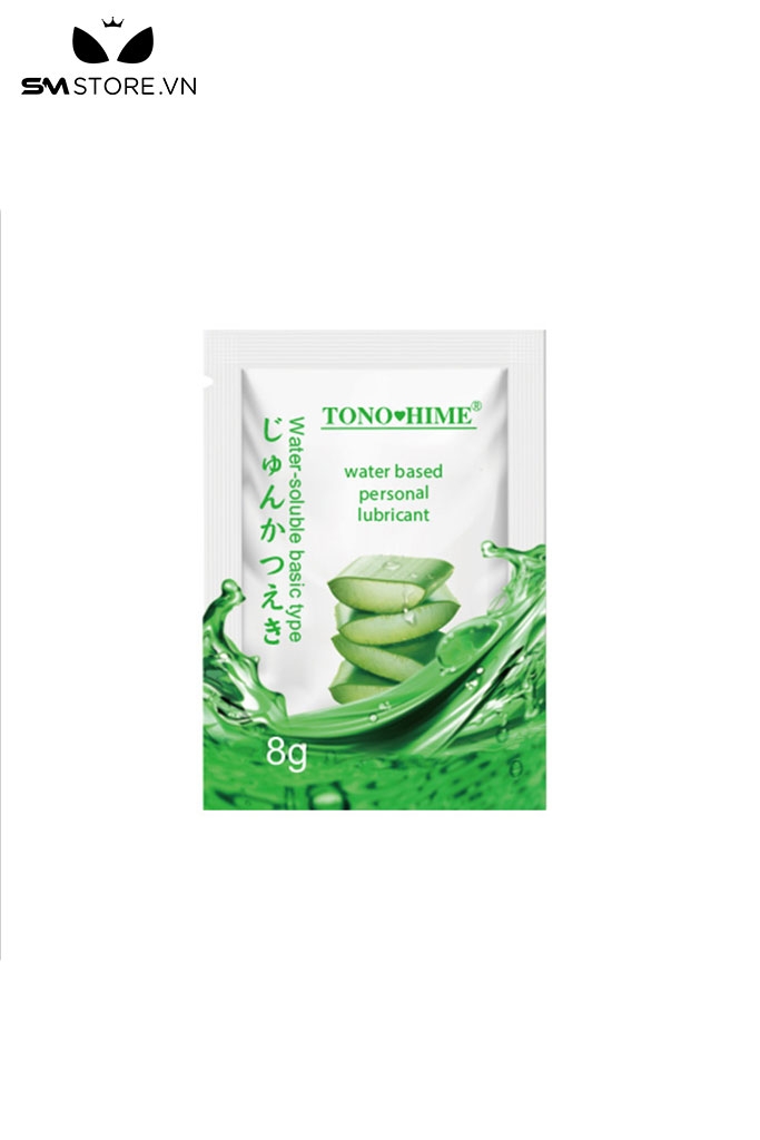 SMT1009 - Gel bôi trơn dạng túi 8ml mùi hương hoa quả vị tự nhiên