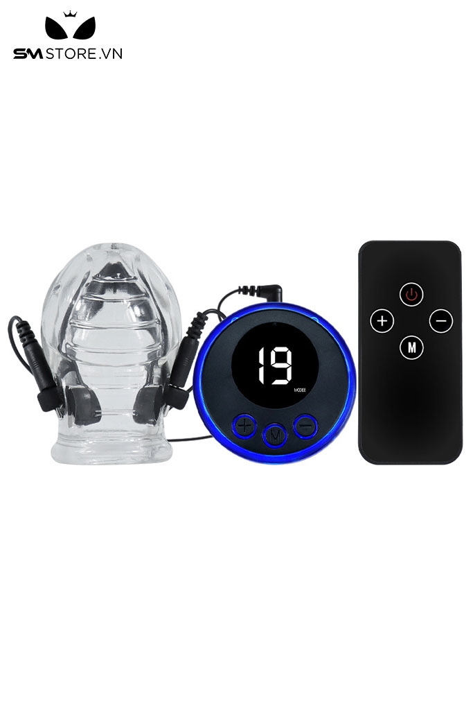 SMT2962 - Vòng đeo đầu khấc kích điện có dây nối dài 69.5mm