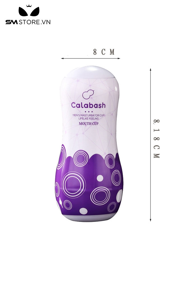 SMT1364 - Cốc thủ dâm silicon hình hậu môn âm đạo và miệng dài 18cm