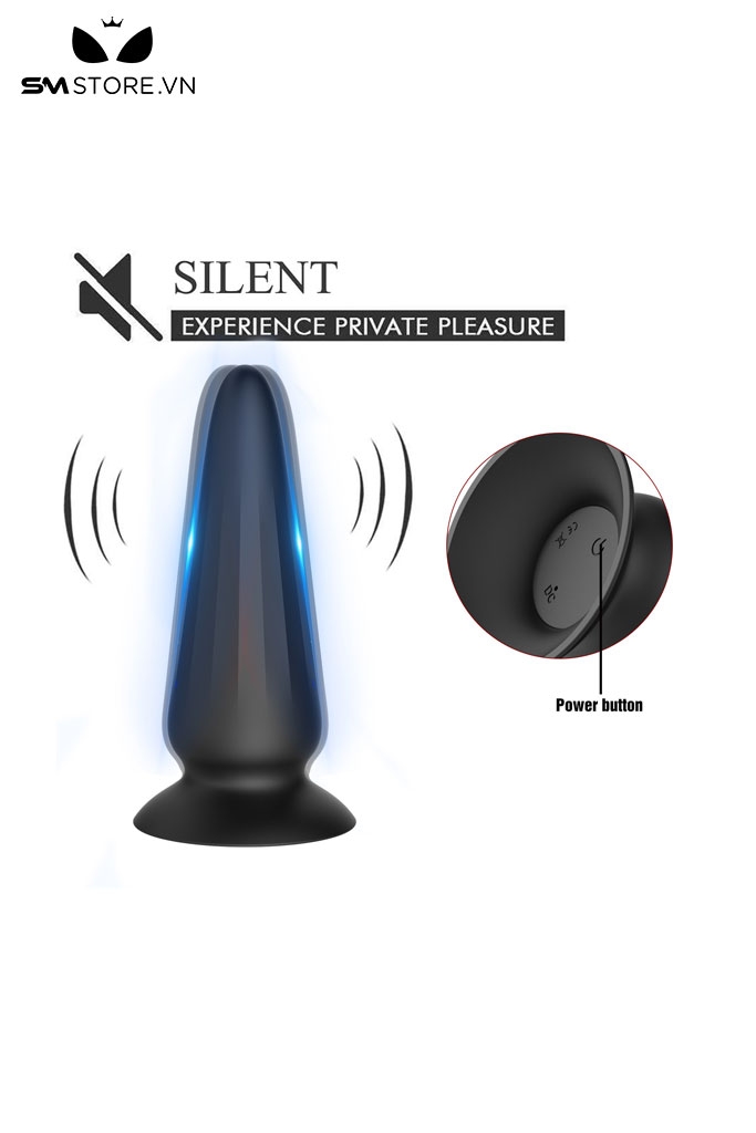 SMT2238 - Máy rung hậu môn hình thoi có 10 chế độ dài 11.5cm