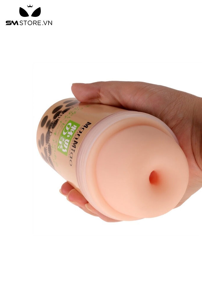 SMT1418 - Cốc thủ dâm silicon ngụy trang cốc trà sữa dài 15.8cm