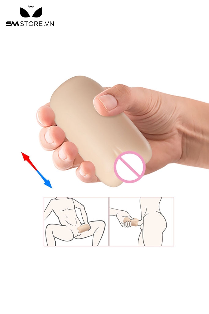 SMT2574 - Cốc thủ dâm mini Pretty Love silicon dài 85mm