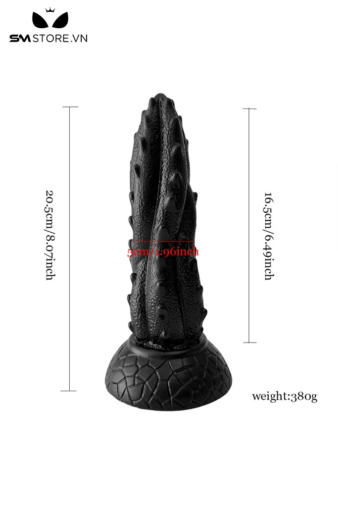 SMT2441 - Dương vật giả ngụy trang con chim silicon mềm dài 19cm