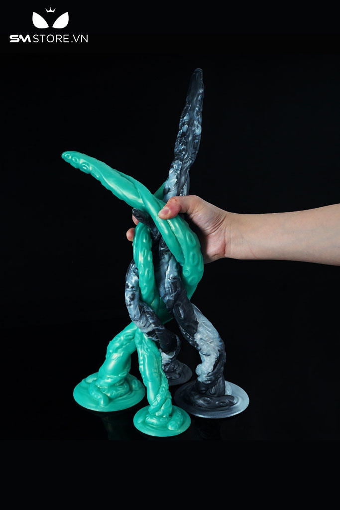 SMT1328 - Đồ chơi hậu môn silicon siêu dài 36 và 48 cm uốn dẻo được