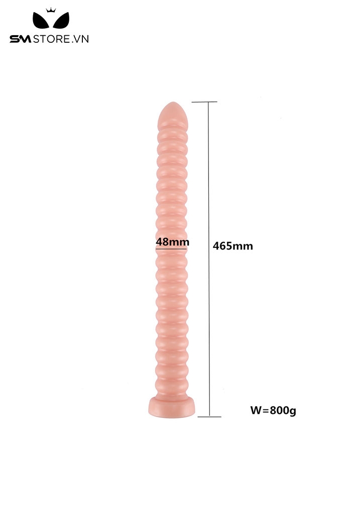 SMT689 - Đồ chơi hậu môn siêu dài 46.5cm silicon mềm dẻo