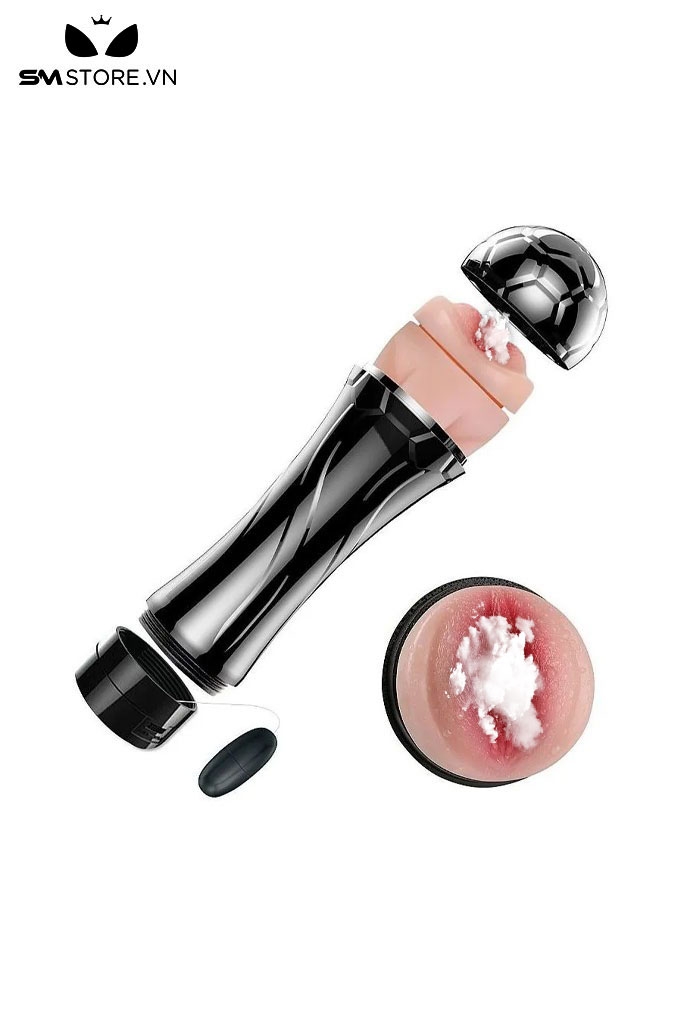 SMT2079 - Âm đạo giả hình quả bóng có đế dính tường dài 26cm