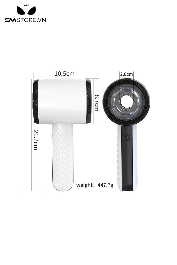 SMT309 - Âm đạo giả đa năng thiết kế cây búa có tay cầm dài 220mm