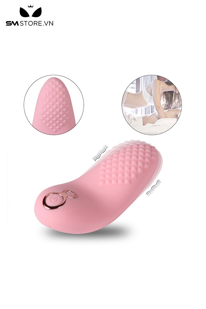 SMT1216 - Lưỡi rung tình yêu có gai dài 9.19 cm dùng sạc chống nước
