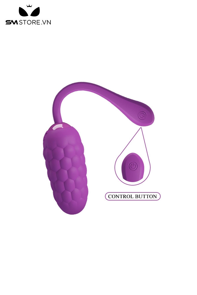 SMT1500 - Trứng rung 12 tần số Pretty Love điều khiển mini dài 197mm