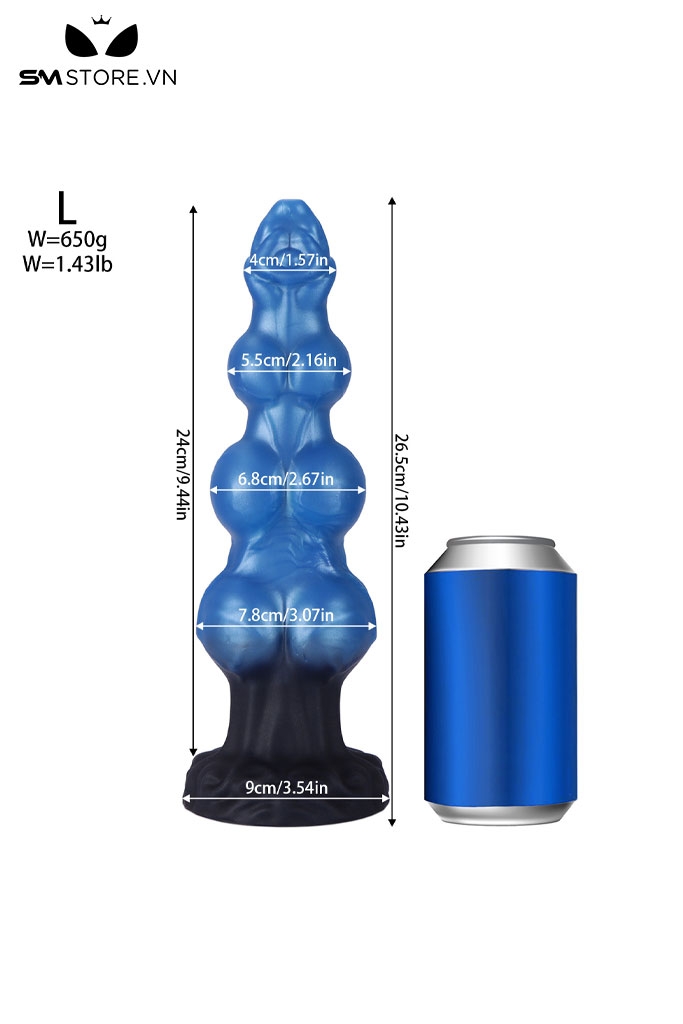 SMT2932 - Dương vật giả khổng lồ nhiều màu sắc có đế hít tường