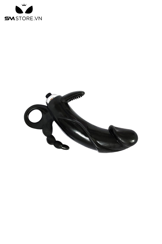 SMT1807 - Máy rung đầu dương vật bằng silicon mềm dẻo dài 13.8cm
