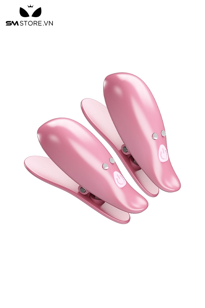 SMT340 - Máy massage kẹp núm vú chất liệu silicon dài 51mm