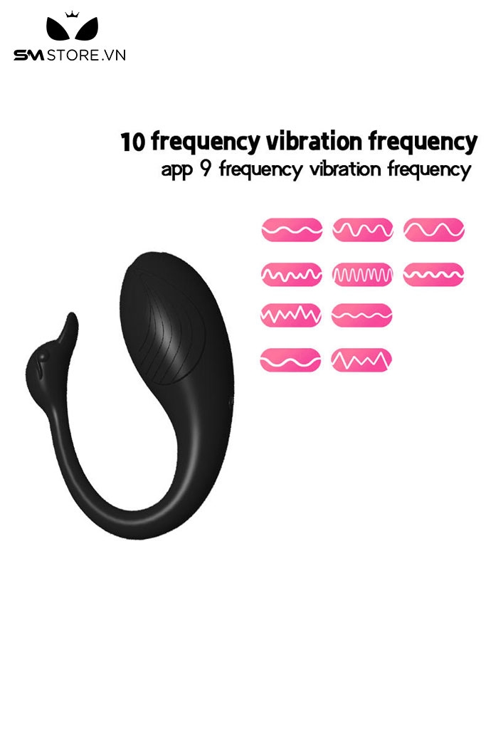 SMT1686 - Trứng rung ngụy trang con thiên nga có 10 chế độ dài 9cm