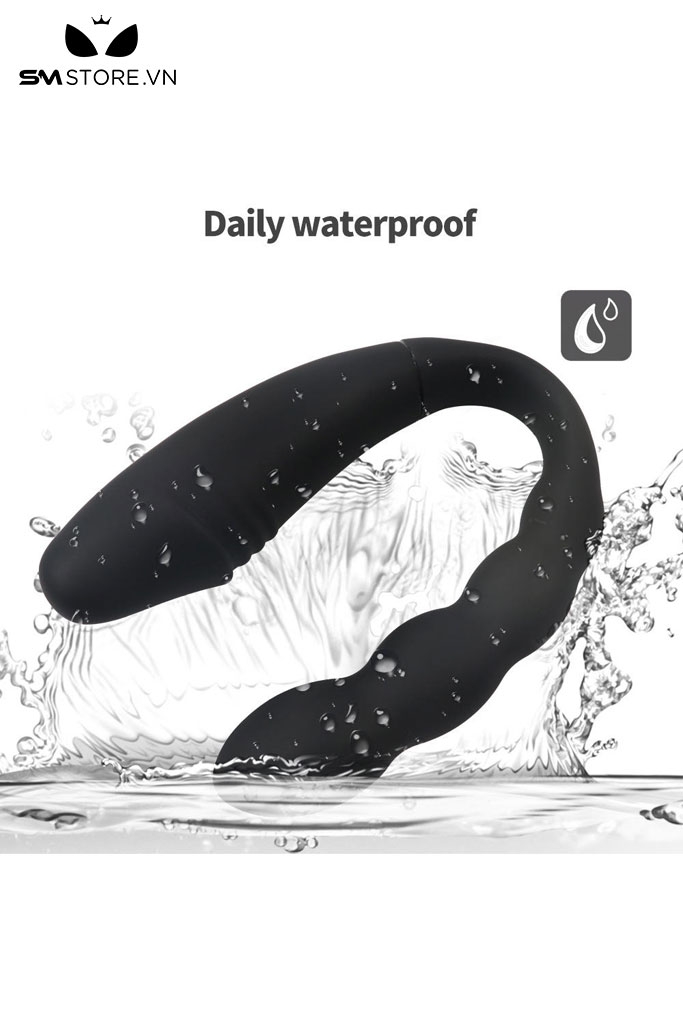 SMT1602 - Máy rung 2 đầu silicon hình chữ U có 10 chế độ dài 11.8cm