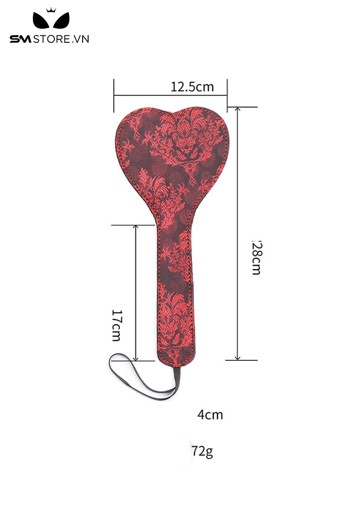 SMT152 - Roi tình yêu giả da PU bọc vải màu đỏ với 3 phân loại