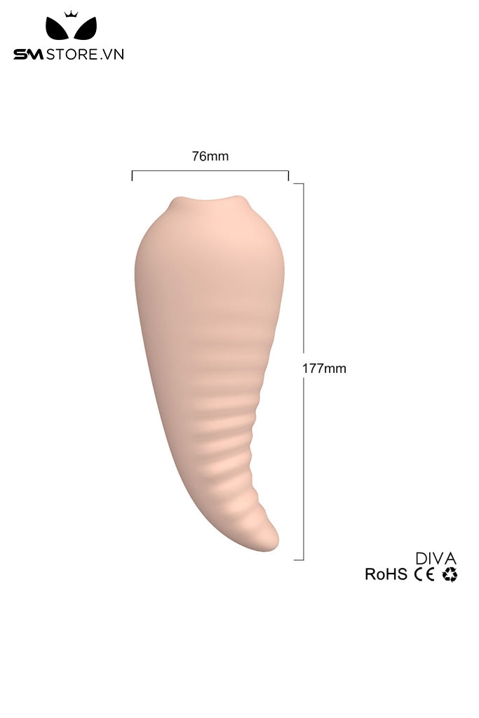 SMT1535 - Cốc thủ dâm silicon mềm ngụy trang con cá hồng dài 17cm