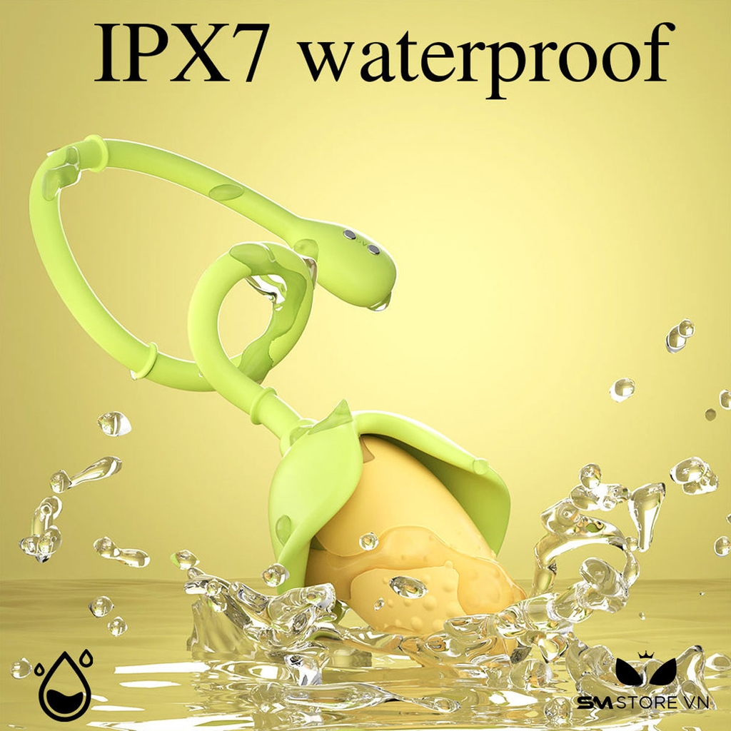 SMT2229 - Trứng rung silicon ngụy trang bắp ngô vàng dài 18.9cm