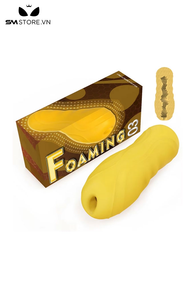 SMT2230 - Cốc thủ dâm có hạt nổi trong silicon mềm dẻo nhiều màu sắc